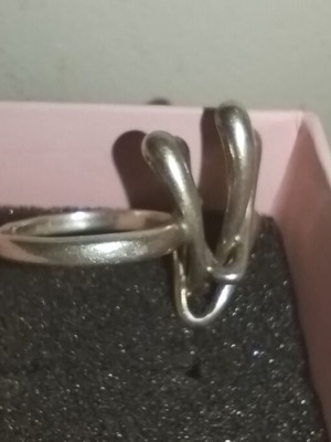 Handmade silver 925 ring like new, statement design