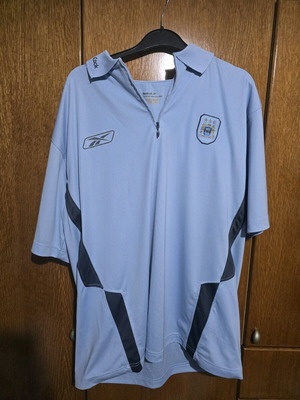 Тренировъчна тениска Manchester City 2005-2006 Reebok употребявана
