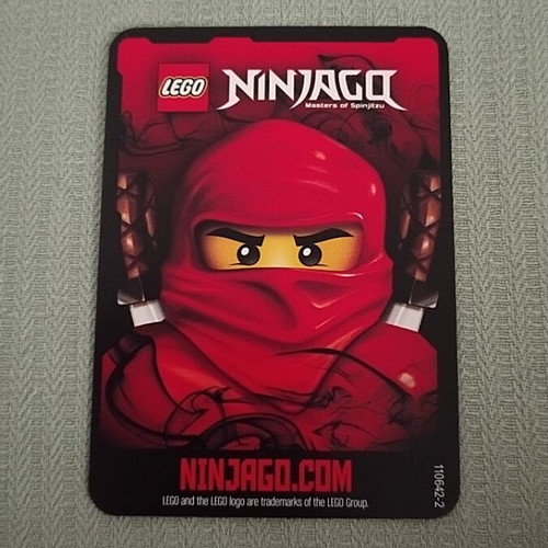 Lego Ninjago Premonition card like new, authentic