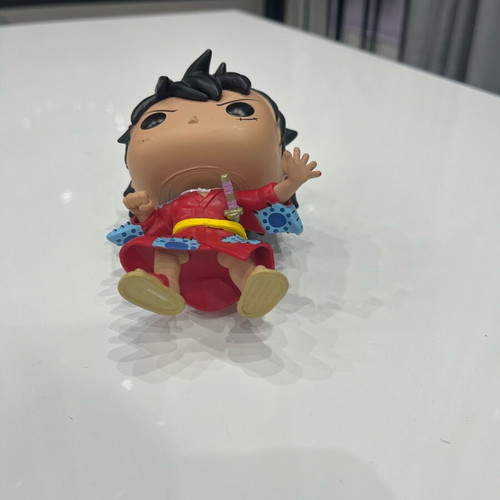 Luffytaro collectible toy used with box and minor damage