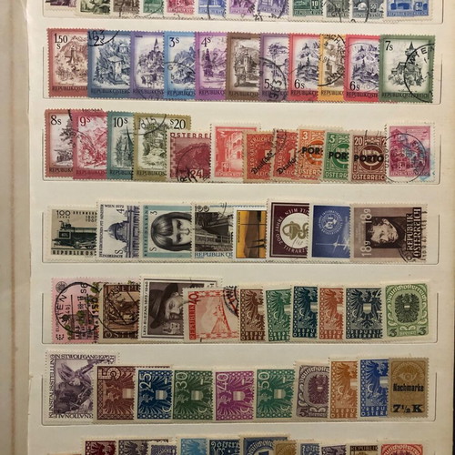 Stamp collection like new, Belgium, Austria and Reich sets