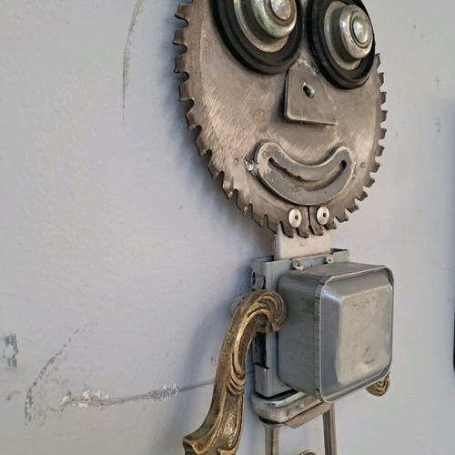 Mr Roll wall art new upcycled materials