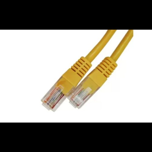 Cat5e Ethernet cable yellow new, 1.5m network length