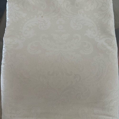 Dining chairs used, pack of 6, ecru and gray
