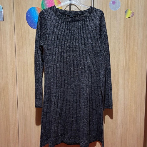 Esmara knitted dress with silver thread like new, size M