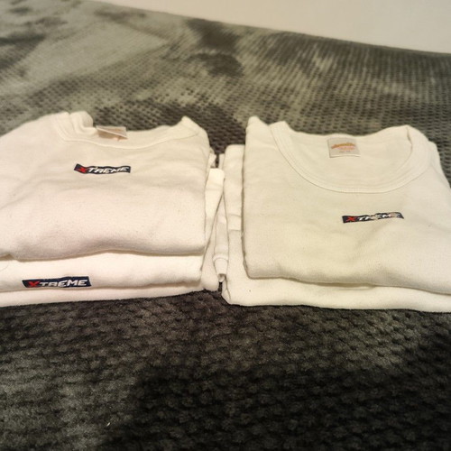 Minerva children's undershirts used, size 12, pack of 9 white
