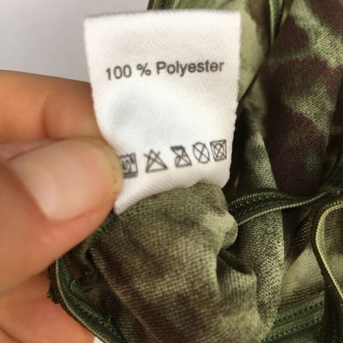 Y2K Dark Green Rave Top camisole M like new