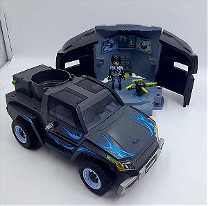Playmobil Αυτοκίνητο και Κέντρο Ελέγχου του Dr. Drone #9254 #9250