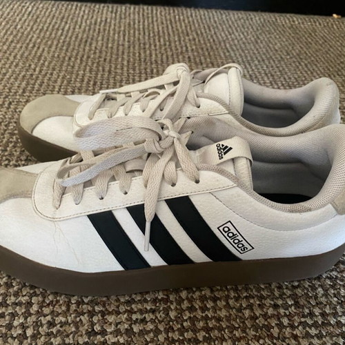 Adidas 44 2/3 Men's Casual Sneakers like new, white