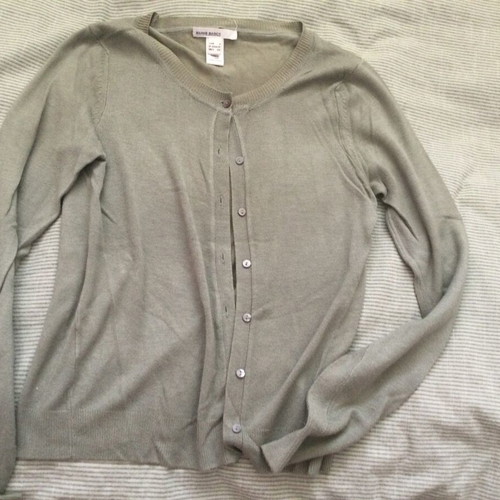 Mango knitted cardigan like new, pistachio green, size S