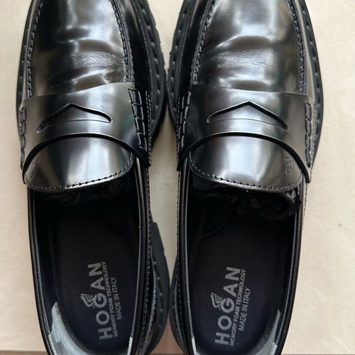 Hogan women's moccasins like new, black, size 39