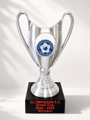 Greek Football Trophy 2024-2025 30cm new