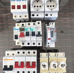 Electrical Panel Components Package with MCBs, Switches, Sockets