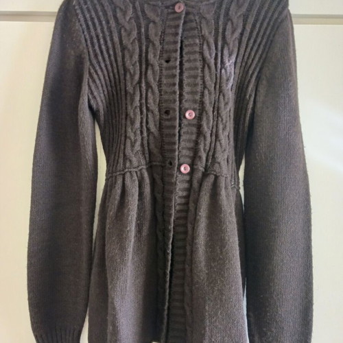 Helmi wool cardigan brown new, size S