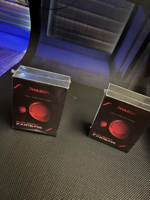 Phazon Elite Sport ακουστικά νέα, σφραγισμένα, πακέτο 2, κόκκινα και μαύρα