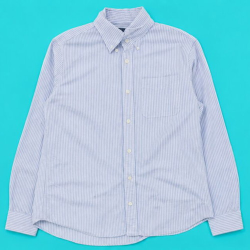 Gap striped long-sleeve shirt like new, size S, purple and white