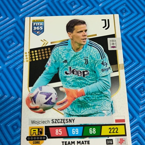 Panini FIFA 365 collectible cards Juventus Line-Up & Stars set of 5 like new