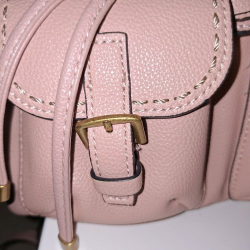 Guess pink backpack like new with metal details