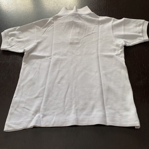 Lacoste white polo shirt for boys 8 years