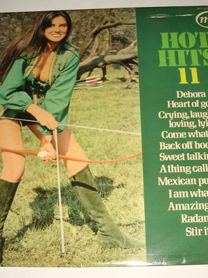 Hot Hits 11 vinyl record used 1972