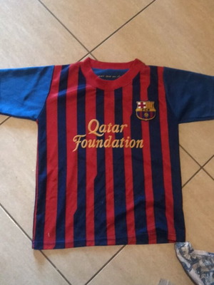 Messi Barcelona Kids Shirt used, official replica