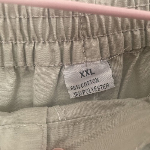 Men's Cargo Sport Pants used, beige, size XXL