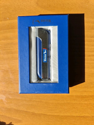 Winston газов запалка употребявана, рекламна, работеща, колекционерска