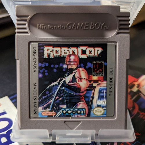 RoboCop Game Boy like new, American edition, complete