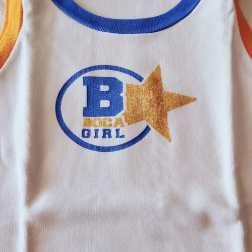 Boca Juniors Official Sleeveless Shirt small like new