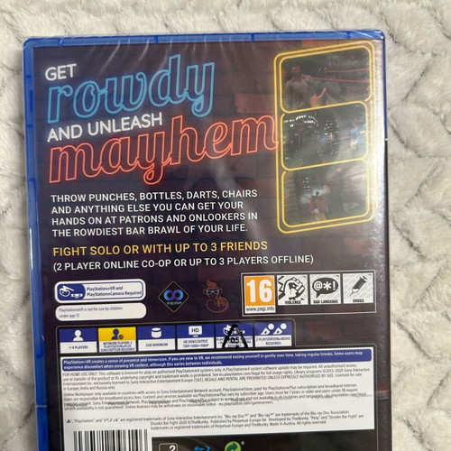 Drunkn Bar Fight PS4 sealed VR