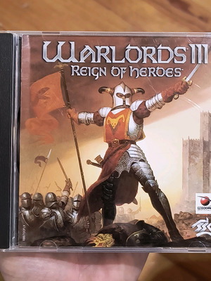Warlords 3 Reign of Heroes PC game used, only CD and original jewel case