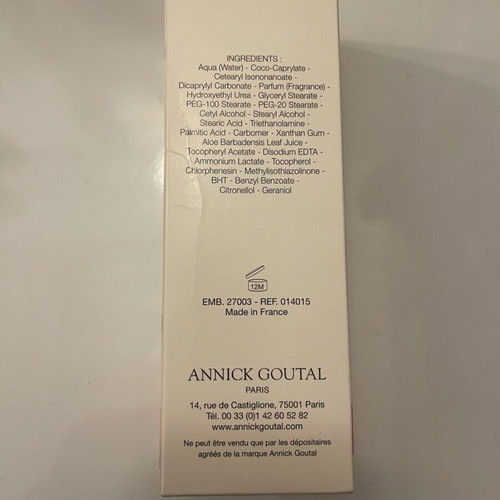 Annick Goutal Petite Cherie body milk used 200ml with box