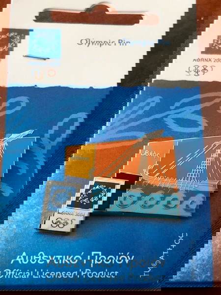 Αυθεντική καρφίτσα ολυμπιακών αγώνων Αθήνα 2004