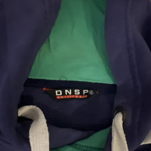 Green and purple hoodie like new, size S