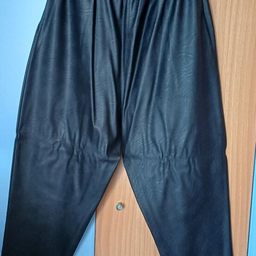 Unalome faux leather pants new, size 1, black