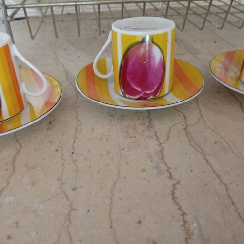 Set of 3 coffee cups new
