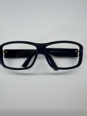 Gucci women's eyeglass frame used, dark blue
