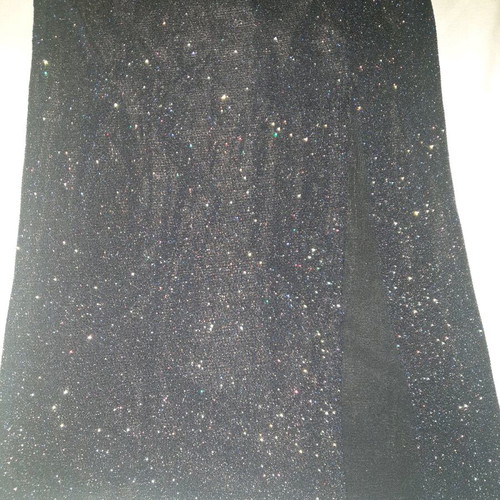 Midi skirt new H&M small blue star with strass