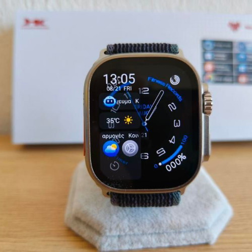 Smartwatch HK11 ULTRA 3 with AMOLED screen and 2 straps