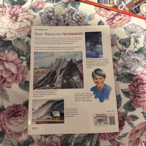 Basic Watercolor Techniques book new