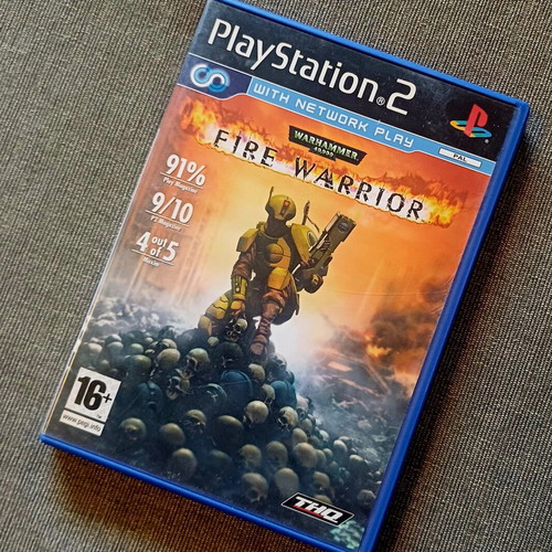 Warhammer Fire Warriors PS2 game used