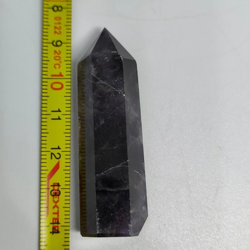 Amethyst obelisk 6cm like new with healing properties