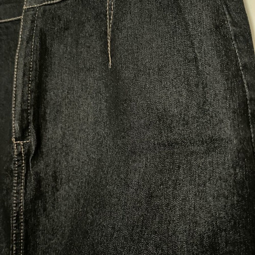 Mango denim skirt small, like new, black and grey