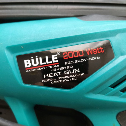 Bulle 2000W heat gun new with digital temperature control