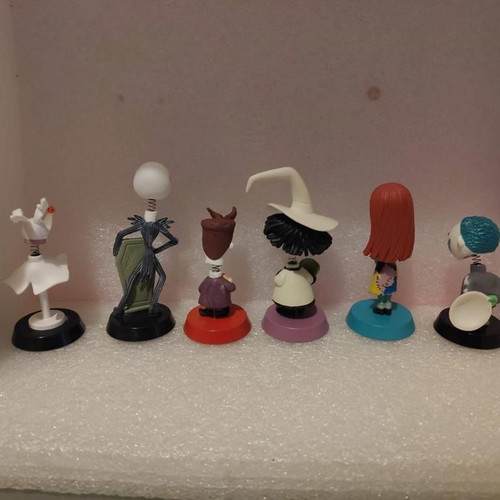 Jack Skellington and Sally collectible figure set like new