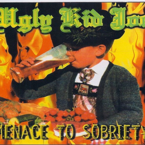 Ugly Kid Joe Menace To Sobriety CD album, 1995, PMDC France