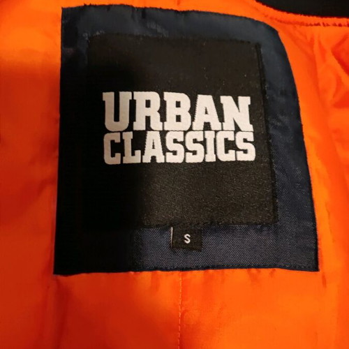 Urban Classics Bomber Jacket Men Dark Blue No S like new
