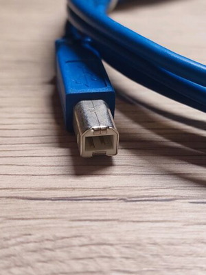 Καλώδιο USB-A male σε USB-B male Μπλε 2m