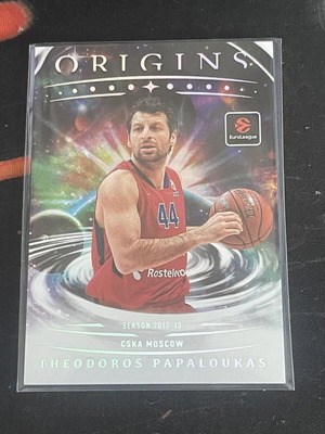 Theodoros Papaloukas Panini Origins card like new