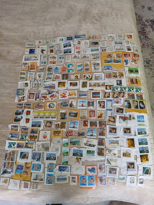 Old stamps like new, 237 pieces